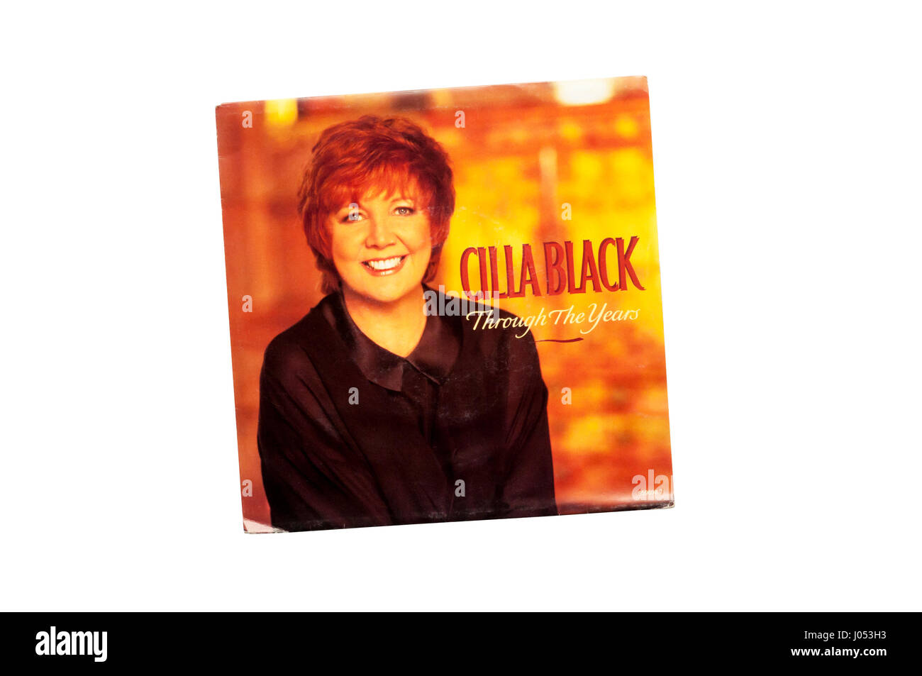 1993 7' Single, über die Jahre von Cilla Black. Stockfoto