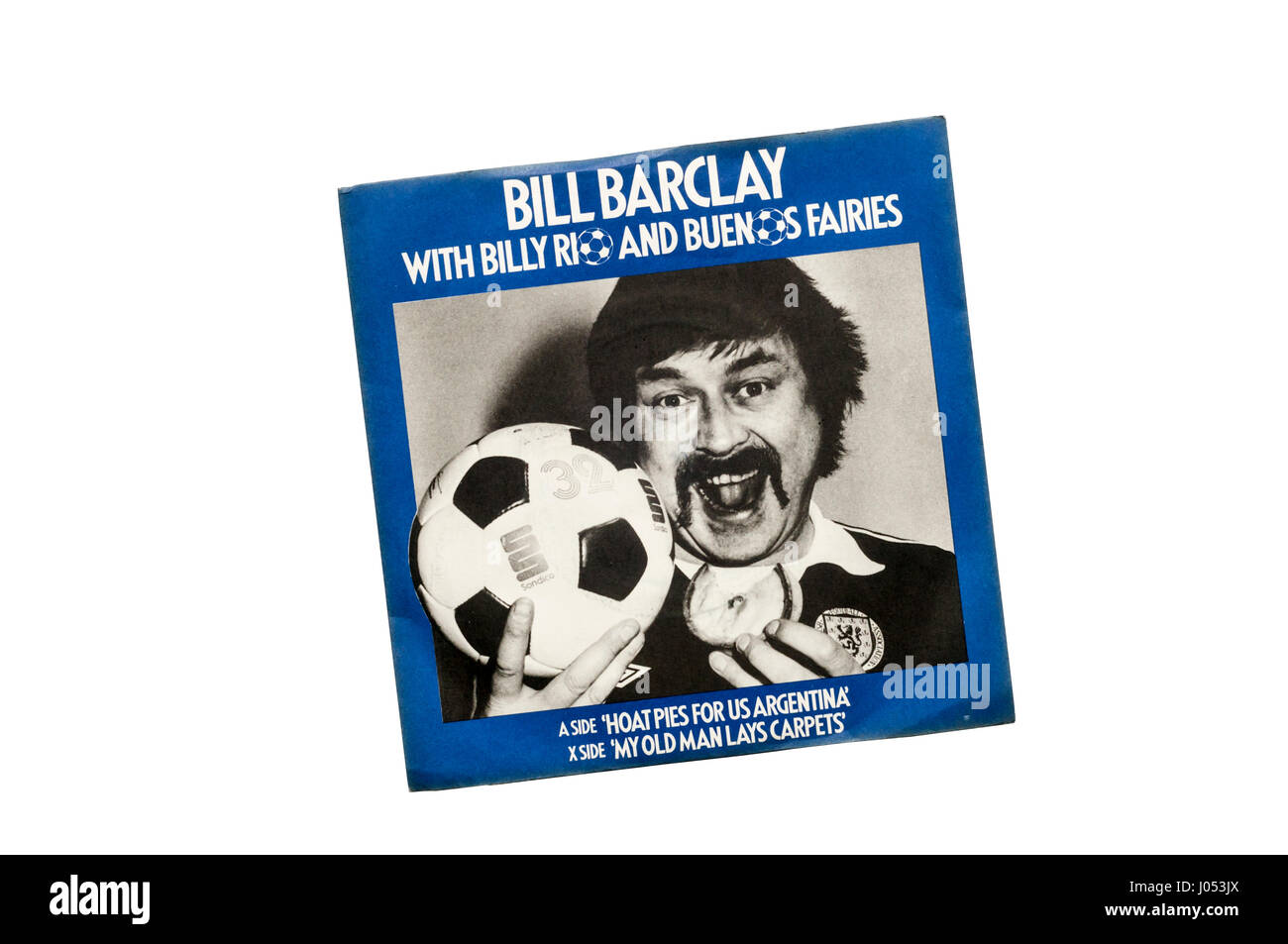 1978 World Cup Neuheit aufzeichnen, Hoat Kuchen für uns Argentinien, von Bill Barclay mit Billy Rio und Buenos Feen. Stockfoto