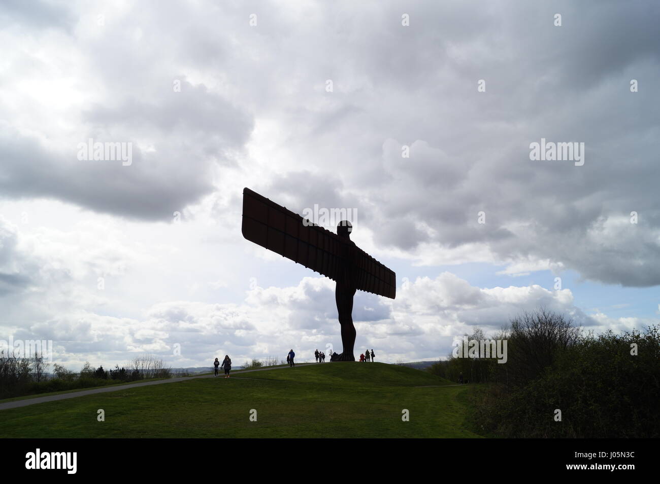 Engel des Nordens Stockfoto