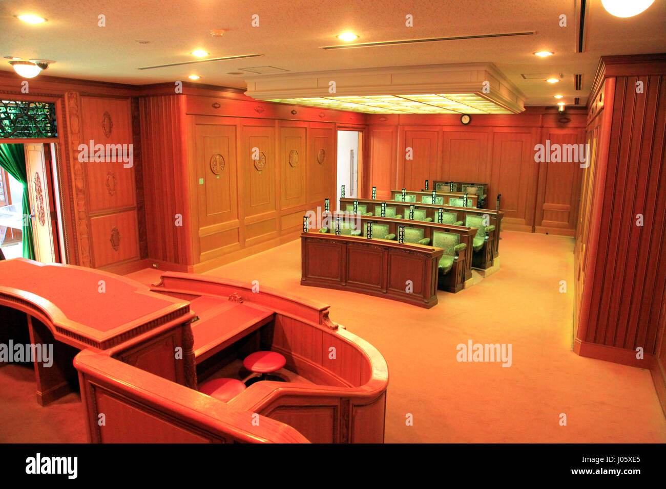 Das Haus der Repräsentativen Museum Ntional Diät Erfahrungen Zimmer in Nagata-cho Chiyoda der Tokio Japan Stockfoto