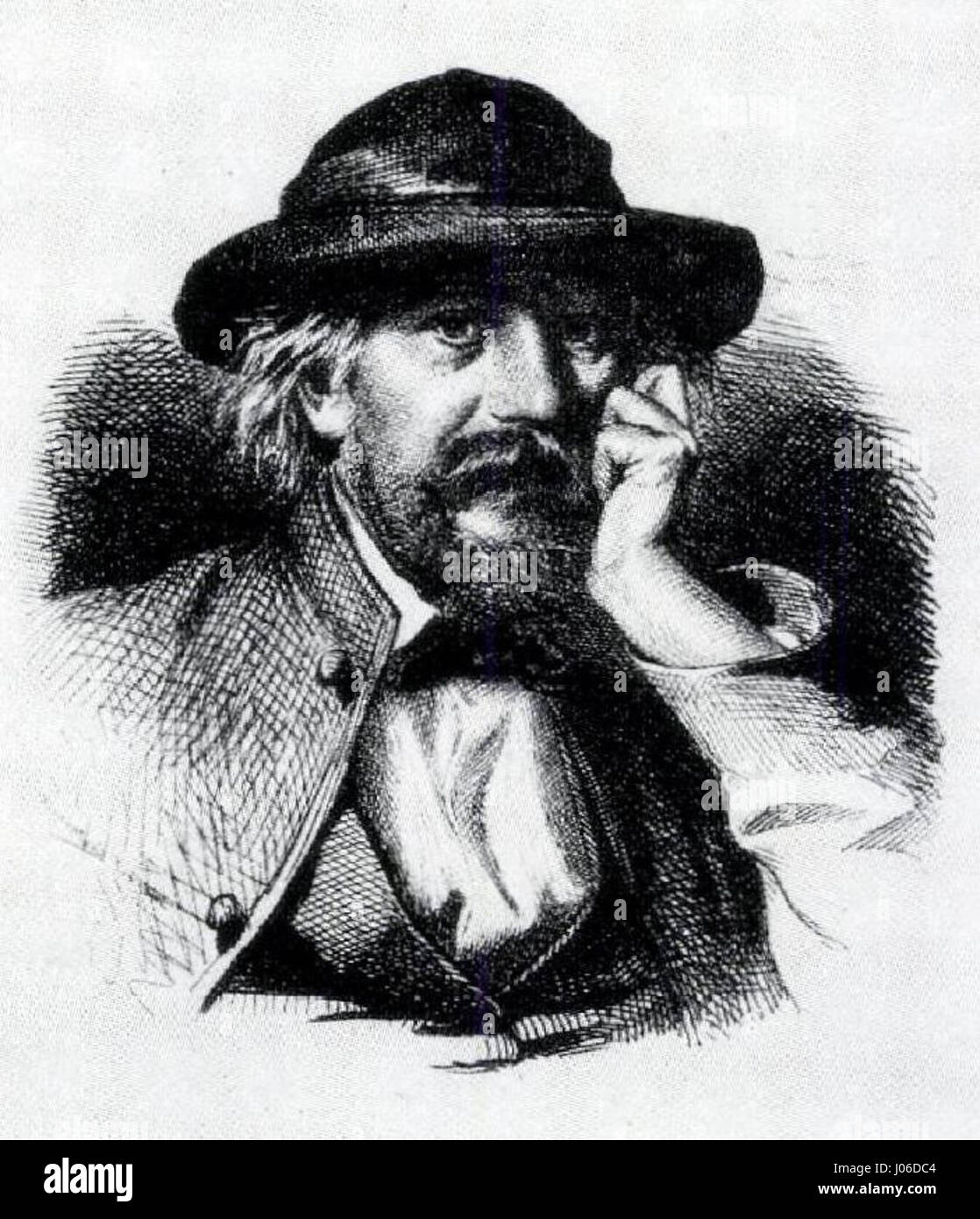 Marastoni Porträt von Károly Lotz 1862 Stockfoto