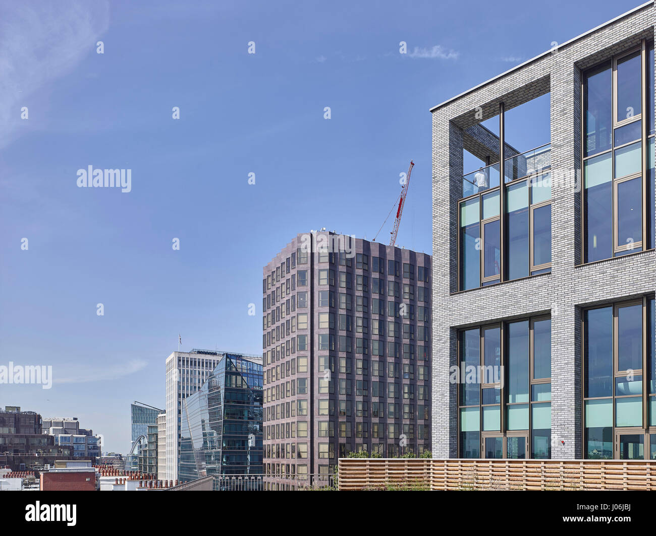 Stadtbild. 55 Victoria Street, London, Vereinigtes Königreich. Architekt: Steif + Trevillion Architekten, 2016. Stockfoto