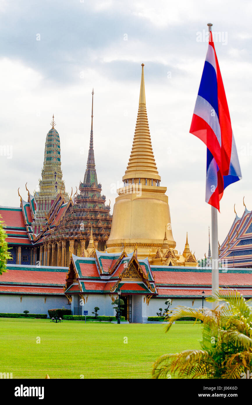 Tempel des Smaragd Buddha, Thailand Stockfoto