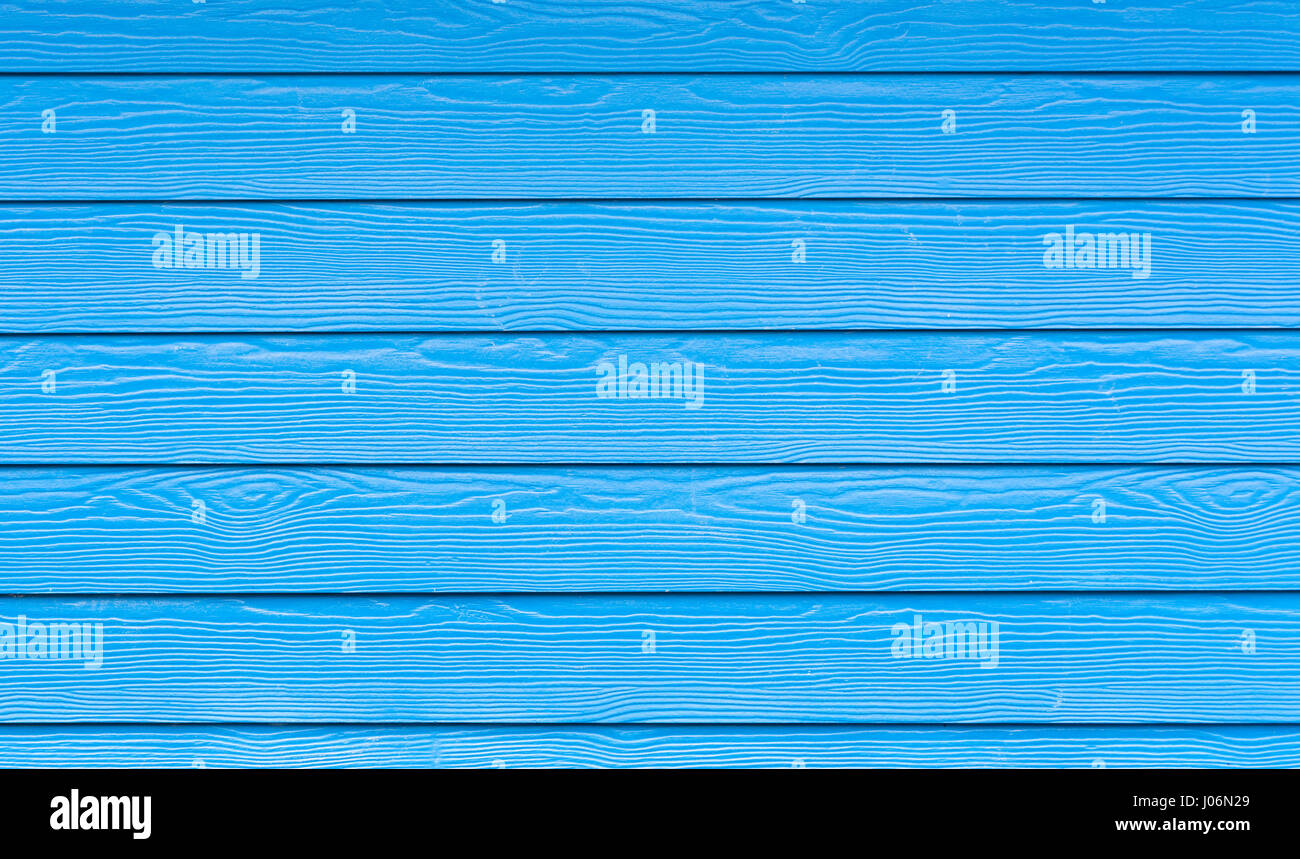 Blaue Holzwand Hintergrundmuster Textur Stockfoto