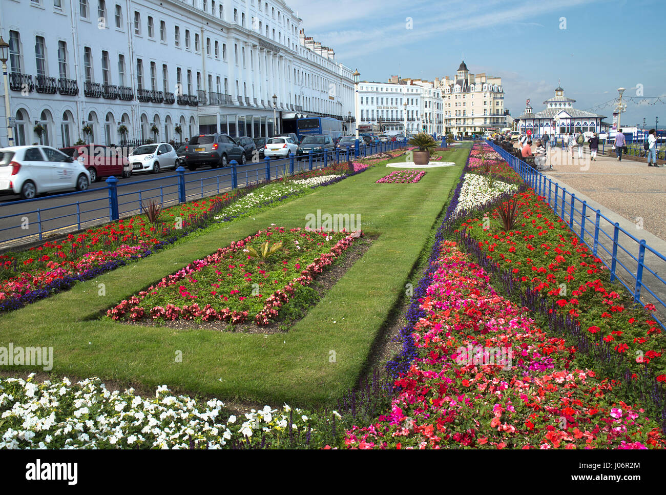 Teppich-Gärten, Eastbourne, East Sussex Stockfoto