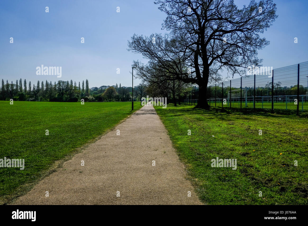 Barnet grüner Raum Stockfoto