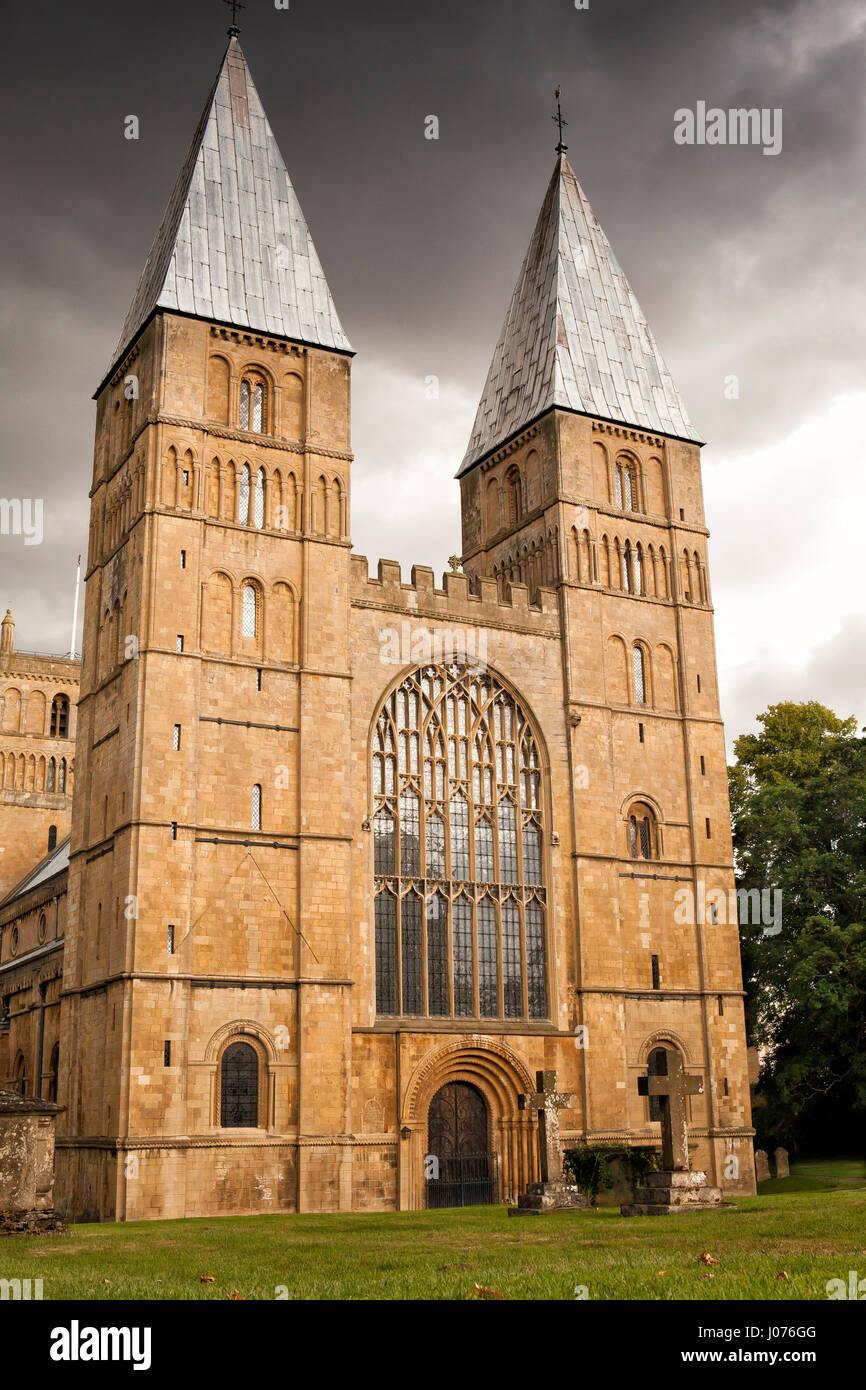 Southwell Minster, Nottinghamshire Stockfoto