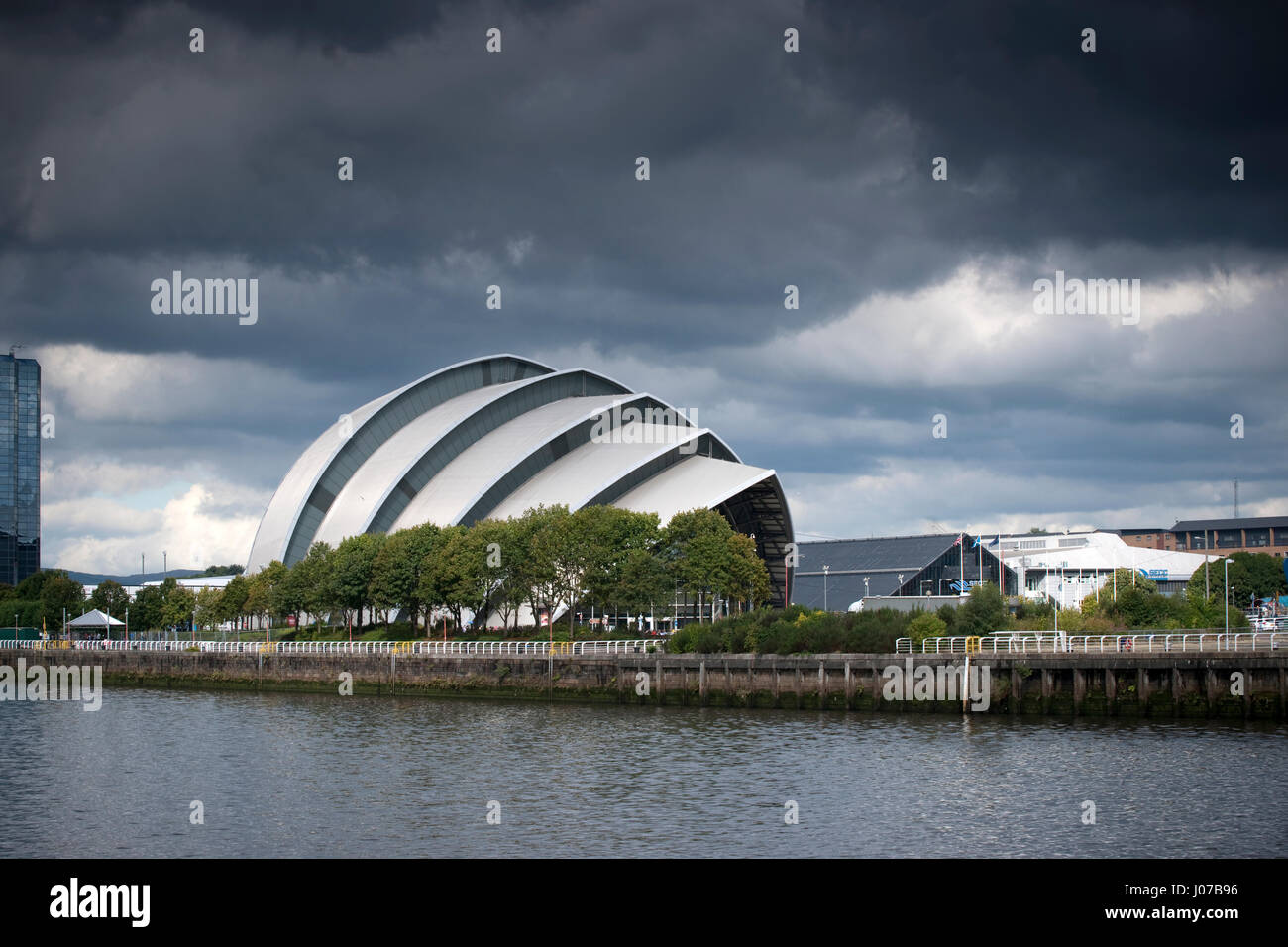 SEC Armadillo aka Clyde Auditorium, River Clyde, Glasgow Stockfoto