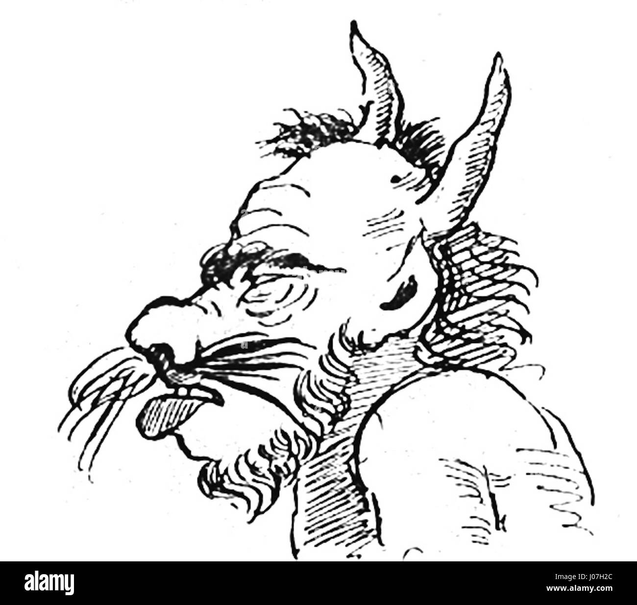 „Samson and the Philistines“, eine ikonische biblische Szene, zeigt anschaulich die Stärke und Macht Samsons und zeigt die klassische Darstellung seines Kampfes mit den Philistern und fängt dramatische Action in der religiösen Kunst ein. Stockfoto