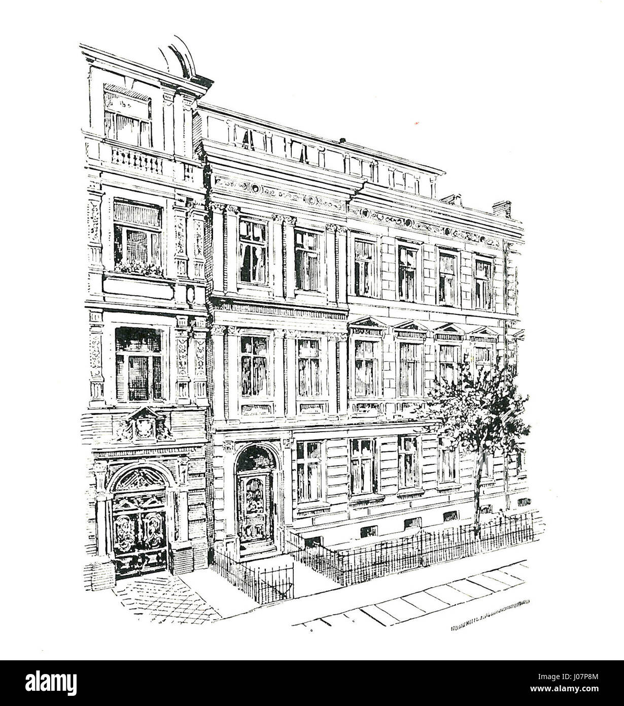 Das „Königsberg Baltia - Haus“ bezieht sich auf ein historisches Gebäude in Königsberg, heute Kaliningrad, Russland. Diese Struktur, die wahrscheinlich aus dem 19. Oder frühen 20. Jahrhundert stammt, spiegelt den architektonischen Stil der Region während dieser Zeit wider und verbindet germanische und baltische Einflüsse in ihrer Gestaltung. Das Gebäude ist ein Symbol der historischen Vergangenheit und architektonischen Entwicklung der Stadt. Stockfoto