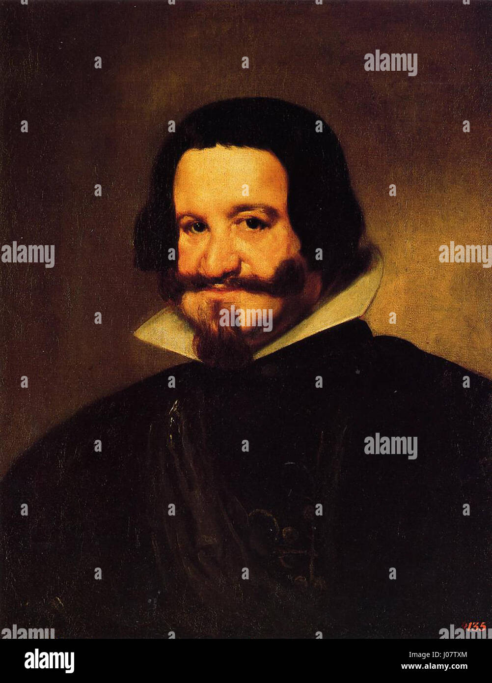 Retrato del Conde-Duque de Olivares (Büste), von Diego Velázquez Stockfoto