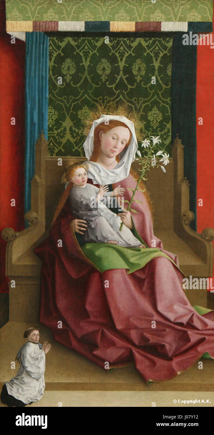 Vierge À L'Enfant, Berlin Stockfoto