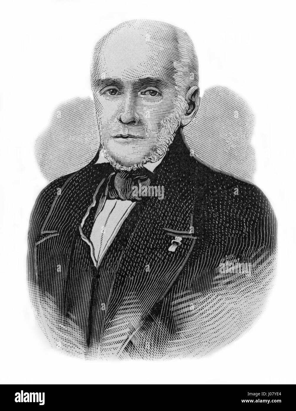 Pedro de Araújo Lima, der Marquis von Olinda, war ein prominenter brasilianischer Politiker und Diplomat im 19. Jahrhundert, der in verschiedenen Regierungsfunktionen diente und eine wichtige Rolle in der brasilianischen Geschichte spielte. Stockfoto