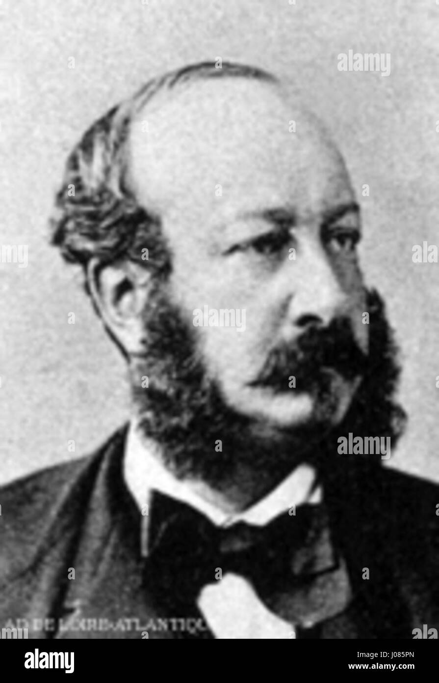 Charles Leclerc de Juigné war ein französischer Aristokrat, der für seine Rolle in der französischen Gesellschaft des 19. Jahrhunderts bekannt war. Sein Porträt reflektiert das elegante Aussehen eines Adligen während dieser Zeit. Stockfoto