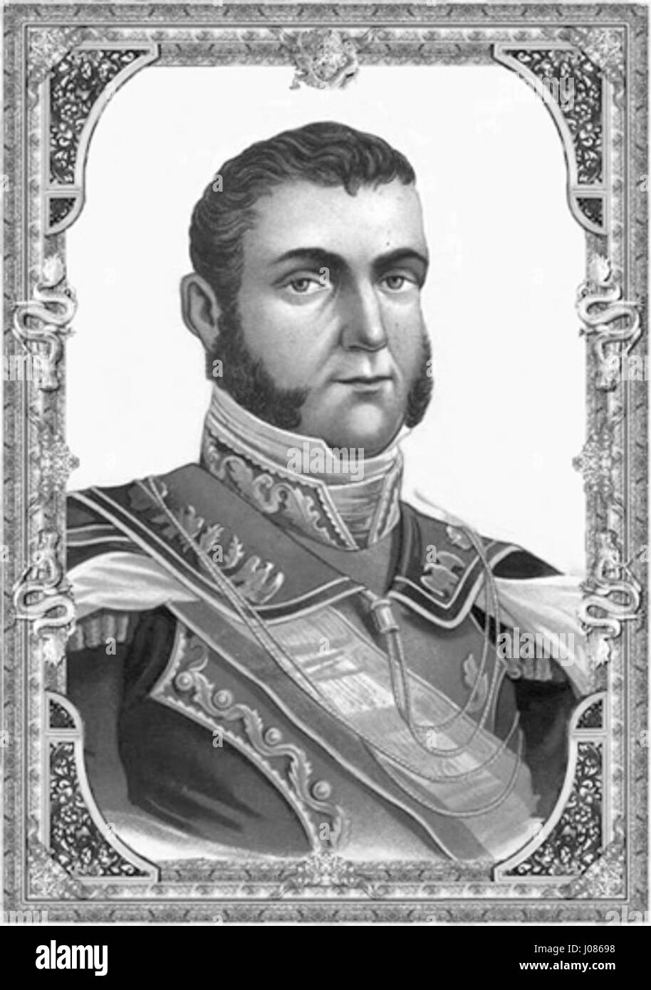 Agustín de Iturbide Stockfoto