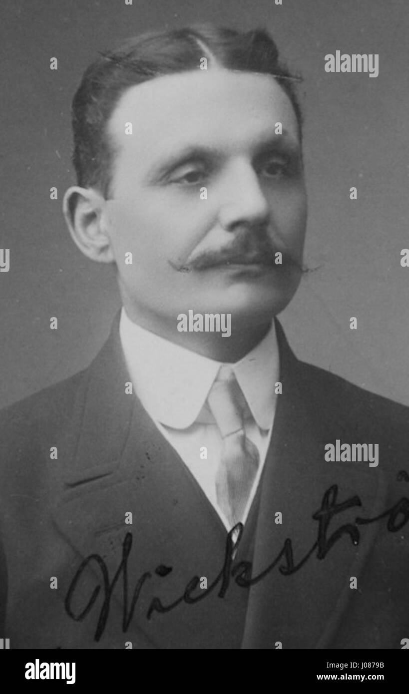 John Wickström war ein europäischer Maler, der für seine Beiträge zum Realismus des 19. Jahrhunderts bekannt war und oft Landschaften und das tägliche Leben mit akribischen Details und einem naturalistischen Ansatz darstellte. Stockfoto