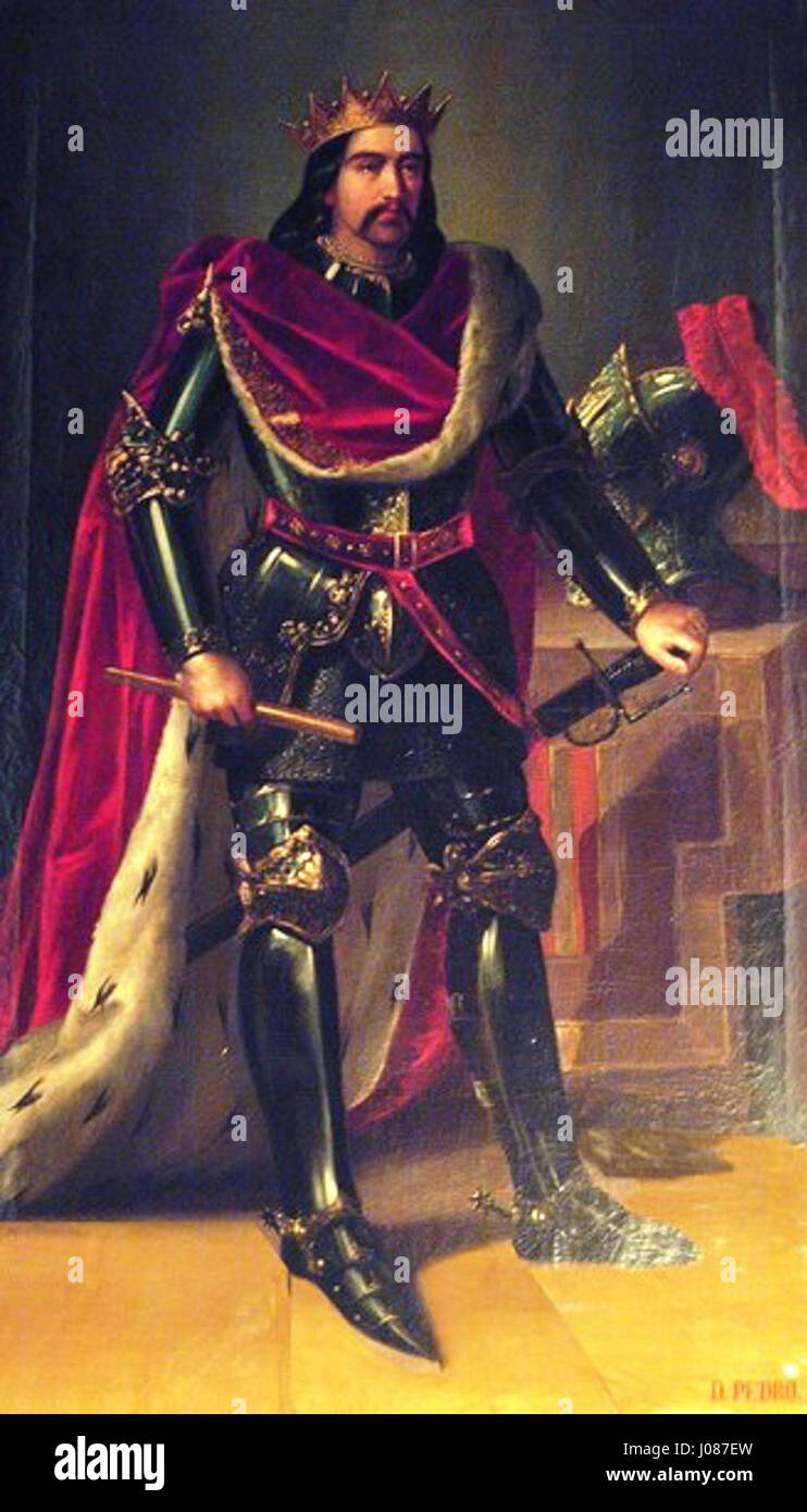 Pietro II d'Aragón Stockfoto
