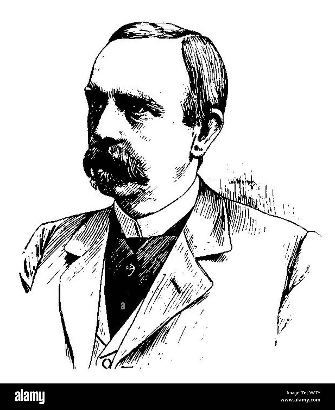 Professor W.C. Brügger ist ein renommierter Akademiker, der für seine Beiträge auf dem Gebiet der Chemie bekannt ist, insbesondere in der Erforschung der Atomstruktur und der Molekulartheorie. Seine Arbeit hatte einen bedeutenden Einfluss auf die Entwicklung der modernen Wissenschaft. Stockfoto