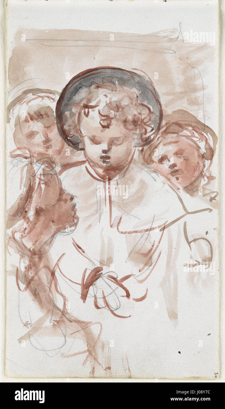 Unbekannte Kinder von Louisa Anne (geb. Stuart), Marquise von Waterford Stockfoto