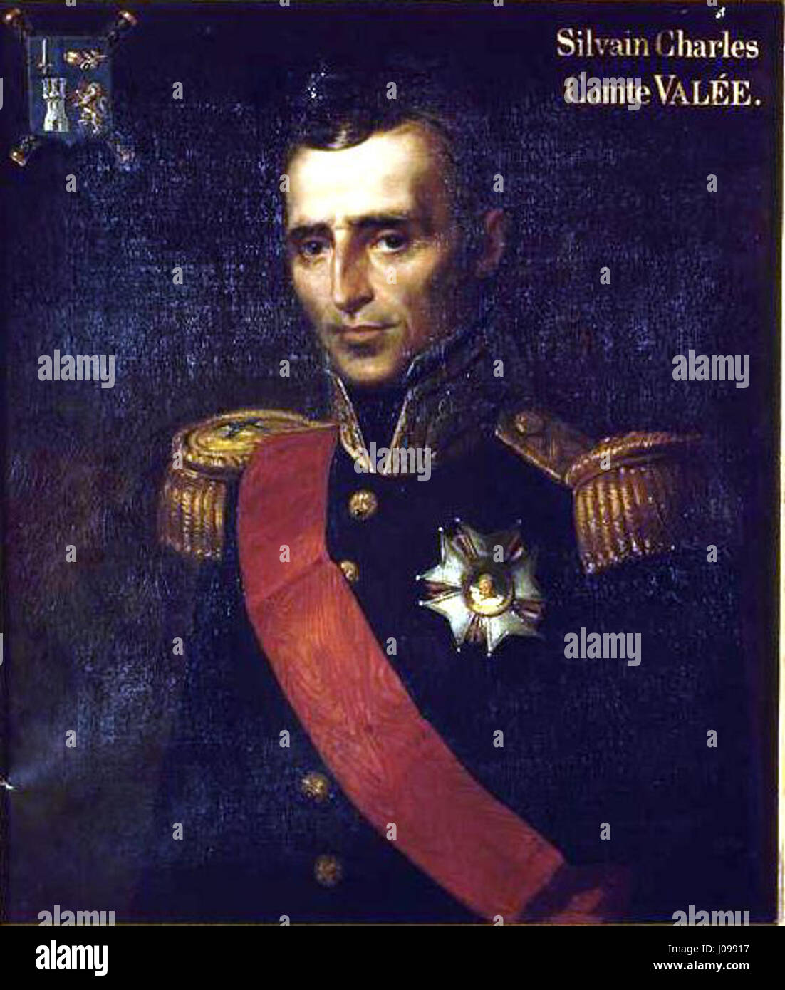 Sylvain Charles, Comte Valée, Grand Maître de l'Artillerie, Inspecteur de France En 1837 Stockfoto