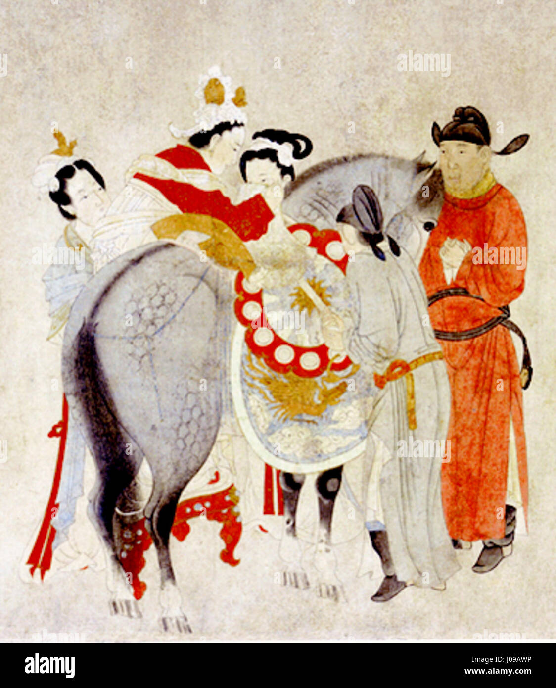 Der Titel „絵画“ bezieht sich auf „Malerei“ auf Japanisch. Sie stellt eine Kategorie bildender Kunst dar, die traditionell mit Pinseln, Tinte oder Pigmenten hergestellt wurde. Es umfasst zahlreiche Stile und Bewegungen, von traditionellen japanischen Pinselarbeiten bis hin zu zeitgenössischer Kunst, und erfasst das reiche kulturelle und künstlerische Erbe Japans. Stockfoto