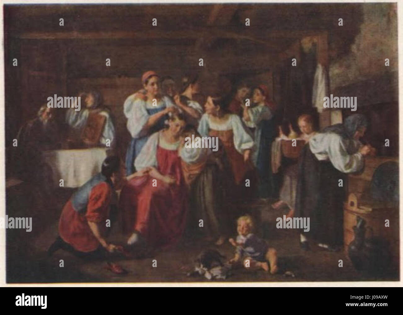 „Далекий Сибір“ (Sibirien) zeigt Prinz Wladimir Konstantinowitsch in Sibirien im Jahr 1858. Das Kunstwerk hebt den historischen und geografischen Kontext der Periode hervor und erfasst das Wesen des russischen kaiserlichen Lebens in den entlegenen östlichen Regionen. Stockfoto