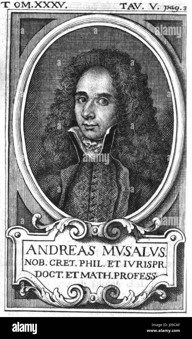 Andreas Musalus (1665–1721) war ein deutscher Künstler, der für seine Porträts- und Religionskunst bekannt war. Sein detaillierter Umgang mit dem Realismus und seine Fähigkeit, die inneren Emotionen seiner Untertanen zu vermitteln, machte ihn als Meister der frühbarocken Malerei deutlich. Stockfoto