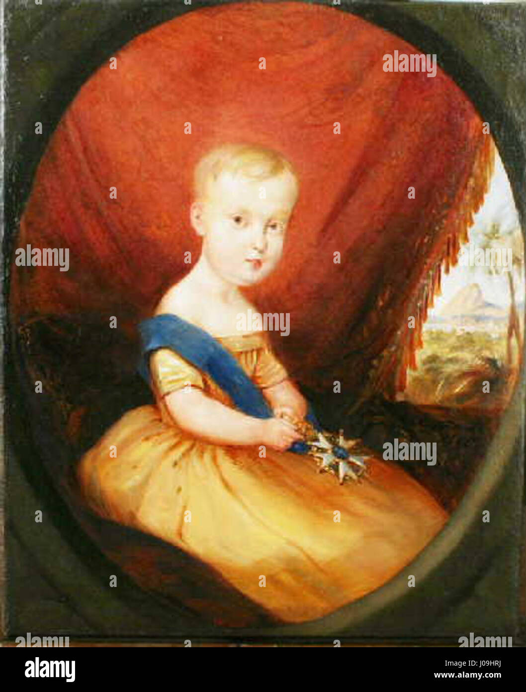 Prinz Afonso von Brasilien, ein Mitglied der brasilianischen kaiserlichen Familie, war bekannt für seine Rollen in königlichen Pflichten und sein Engagement in den politischen Angelegenheiten des Landes während des 19. Jahrhunderts. Stockfoto