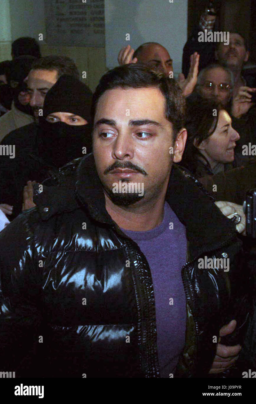 Mafia chef giovanni nicchi von polizei in palermo festgenommen Fotos