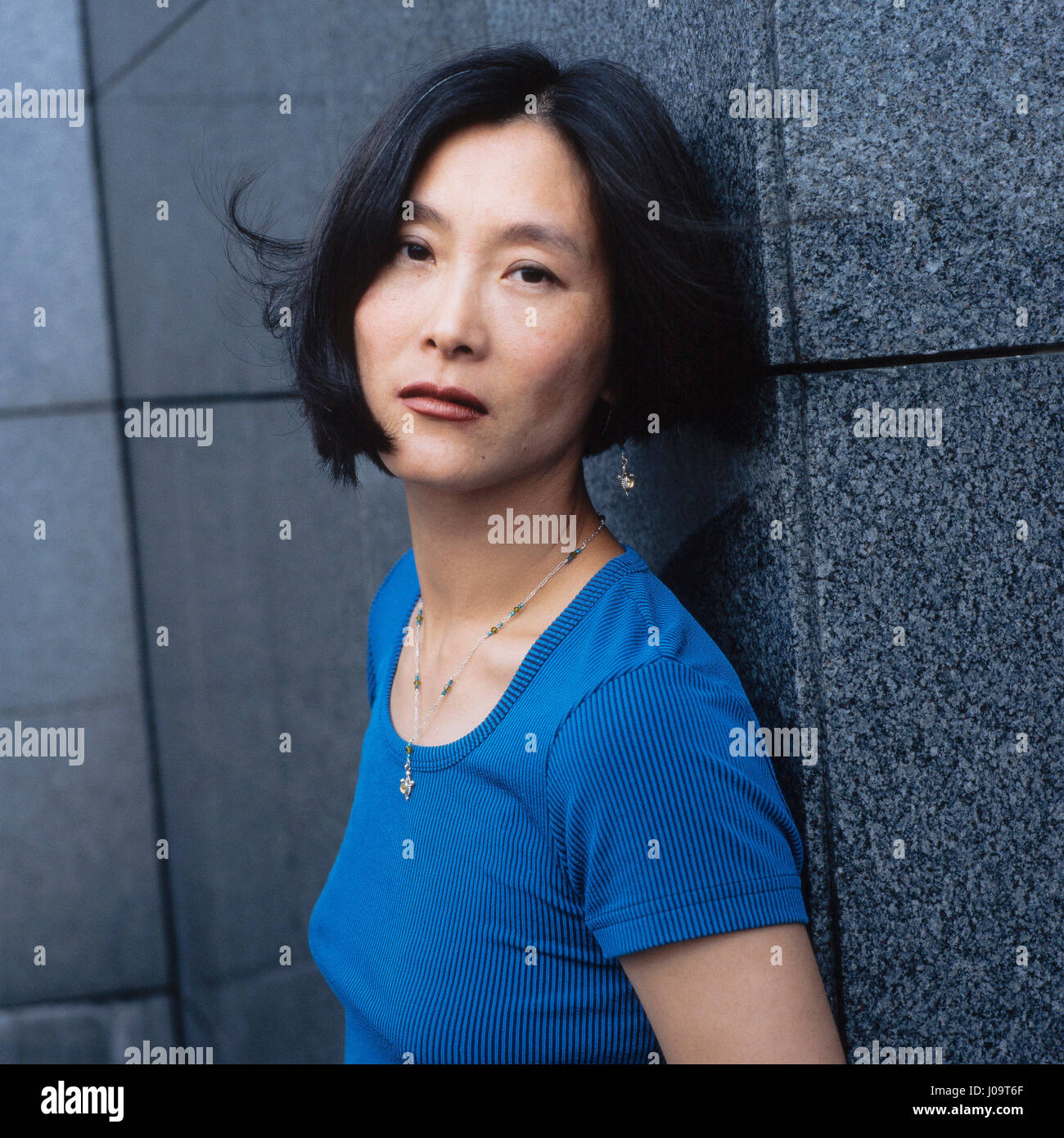 Porträt von Wang Xiao-Yen (Xiao Yen) (Direktor) 15.06.1995 © Philippe MATSAS Stockfoto
