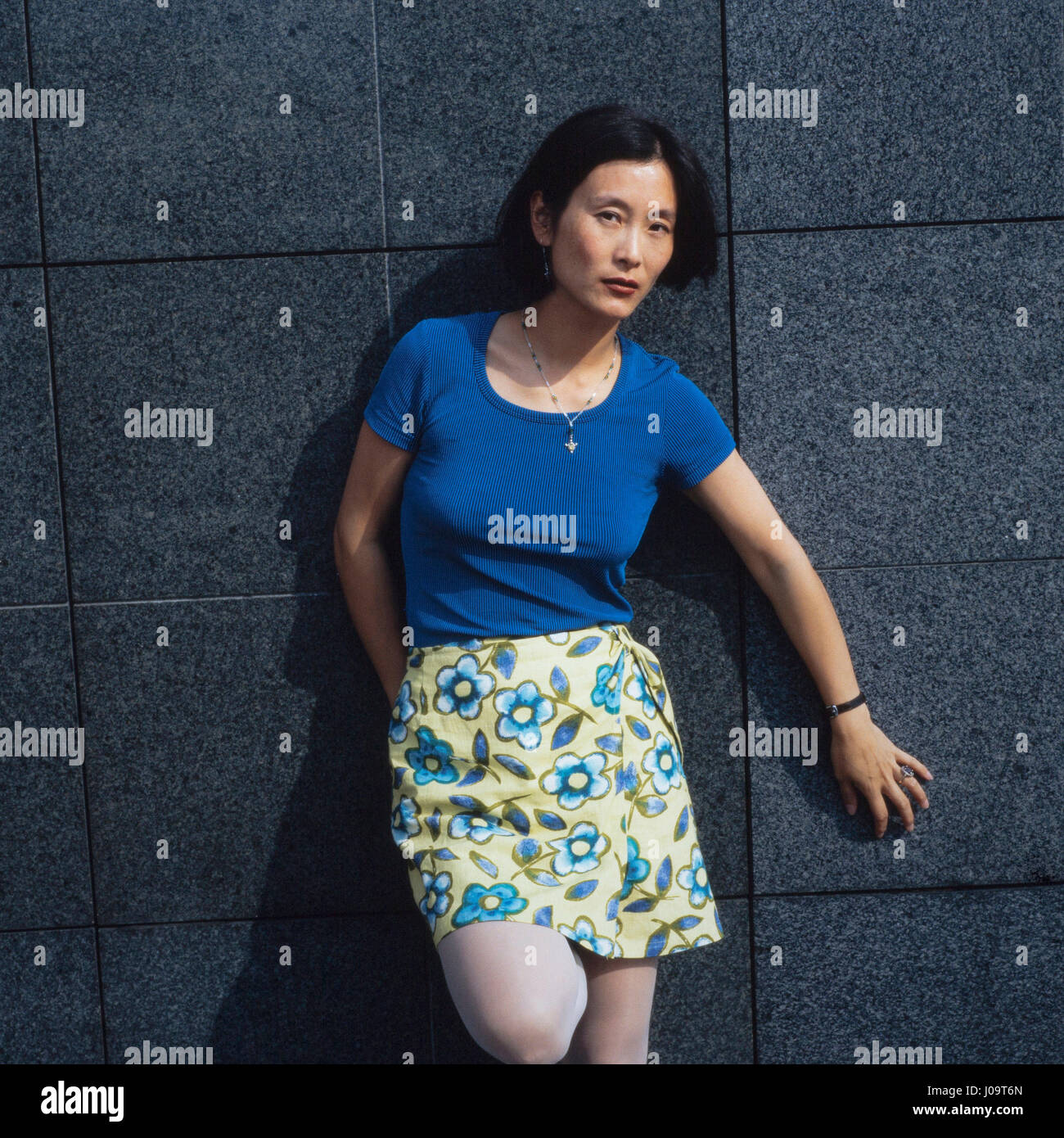 Porträt von Wang Xiao-Yen (Xiao Yen) (Direktor) 15.06.1995 © Philippe MATSAS Stockfoto