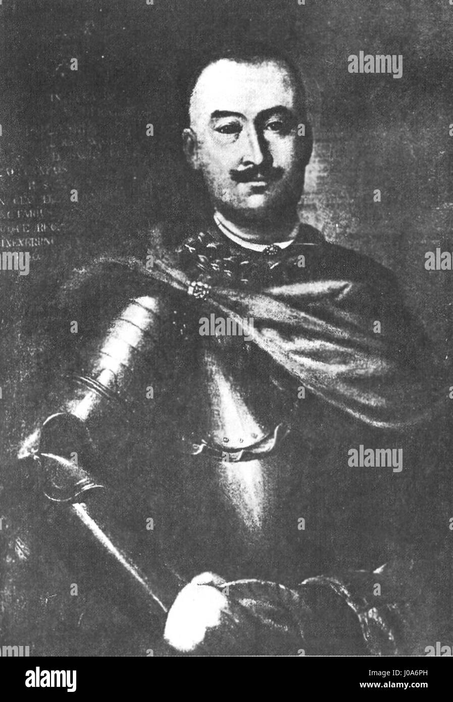 Józef Pulaski, ein polnischer Militärheld, wird für seine Rolle in der Amerikanischen Revolution geehrt, wo er durch seine Beiträge zur Kontinentalarmee als General bekannt wurde. Stockfoto