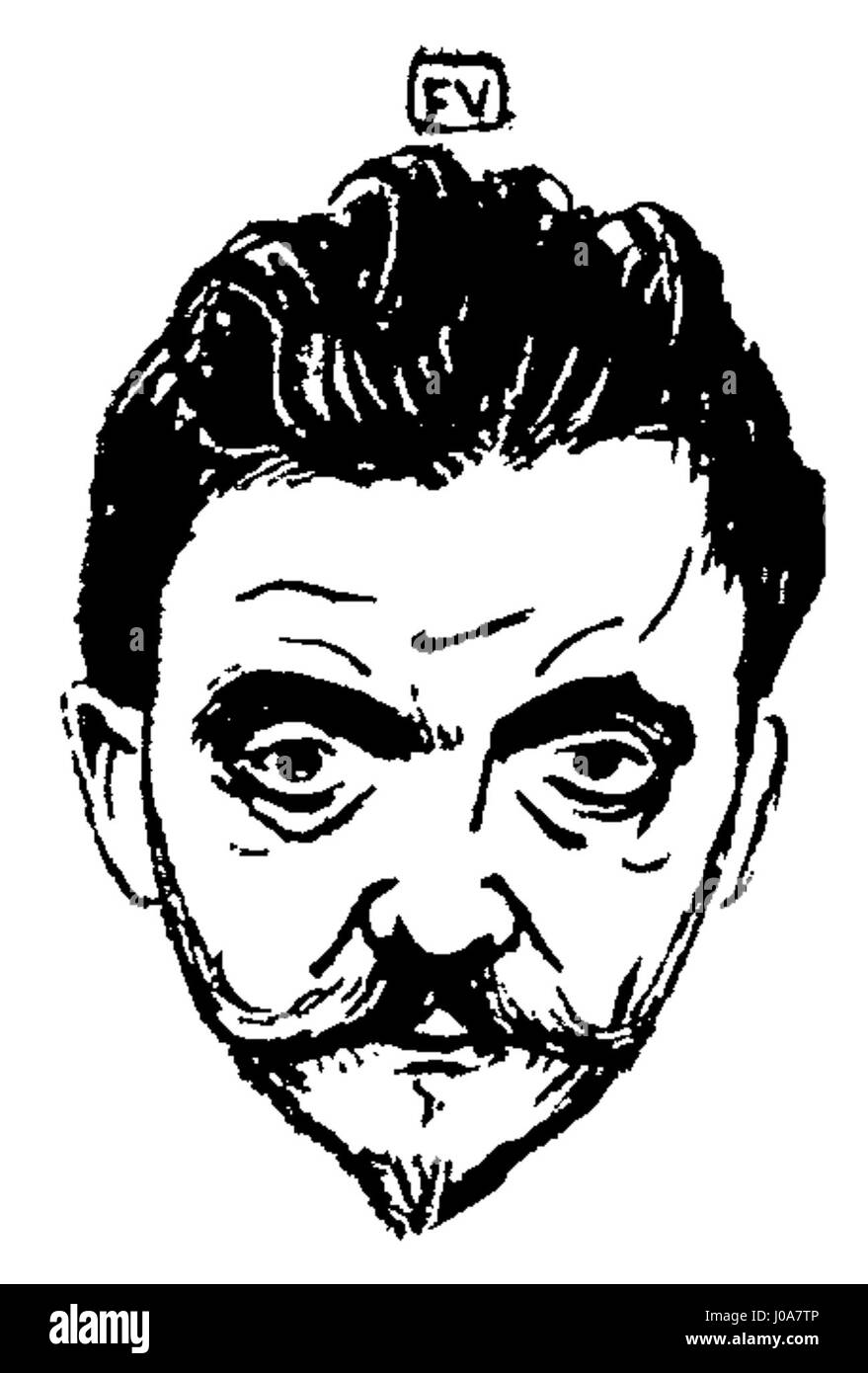 Félix Vallottons „Autoportrait 2“ ist ein markantes Selbstporträt, das die Beherrschung der Holzschnitt- und Maltechniken des Künstlers demonstriert. Vallottons Arbeit verbindet Symbolismus mit einem Fokus auf starke Kontraste und starke Linien. Stockfoto