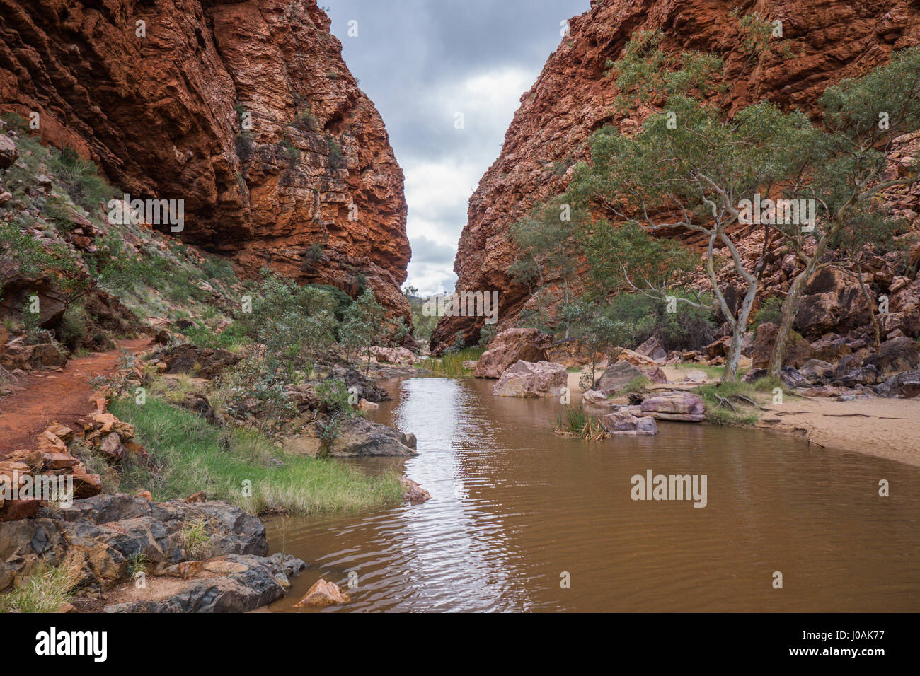 Alice Springs Simpsons Gap Northern Territory Stockfoto