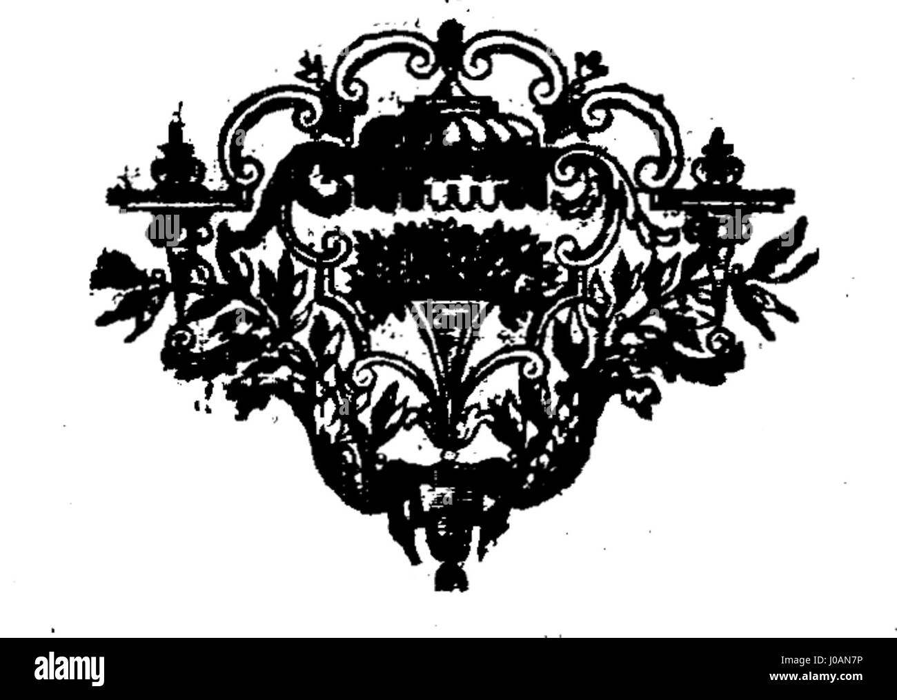 Dieses Bild stammt aus der 1732 erschienenen Ausgabe des Dictionnaire de Trevoux, einem umfassenden französischen Wörterbuch. Sie liefert sprachliche Einblicke und Definitionen aus dem frühen 18. Jahrhundert und trägt zur Geschichte der französischen Sprache und Lexikographie bei. Stockfoto