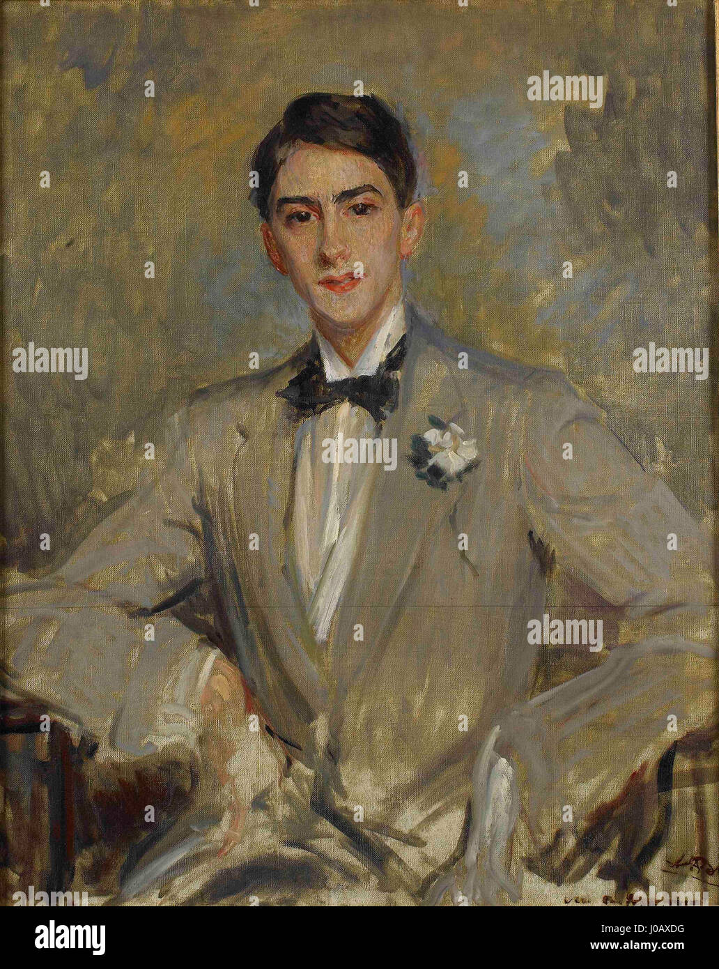 Jacques-Émile Blanche-Portrait de Jean Cocteau Stockfoto