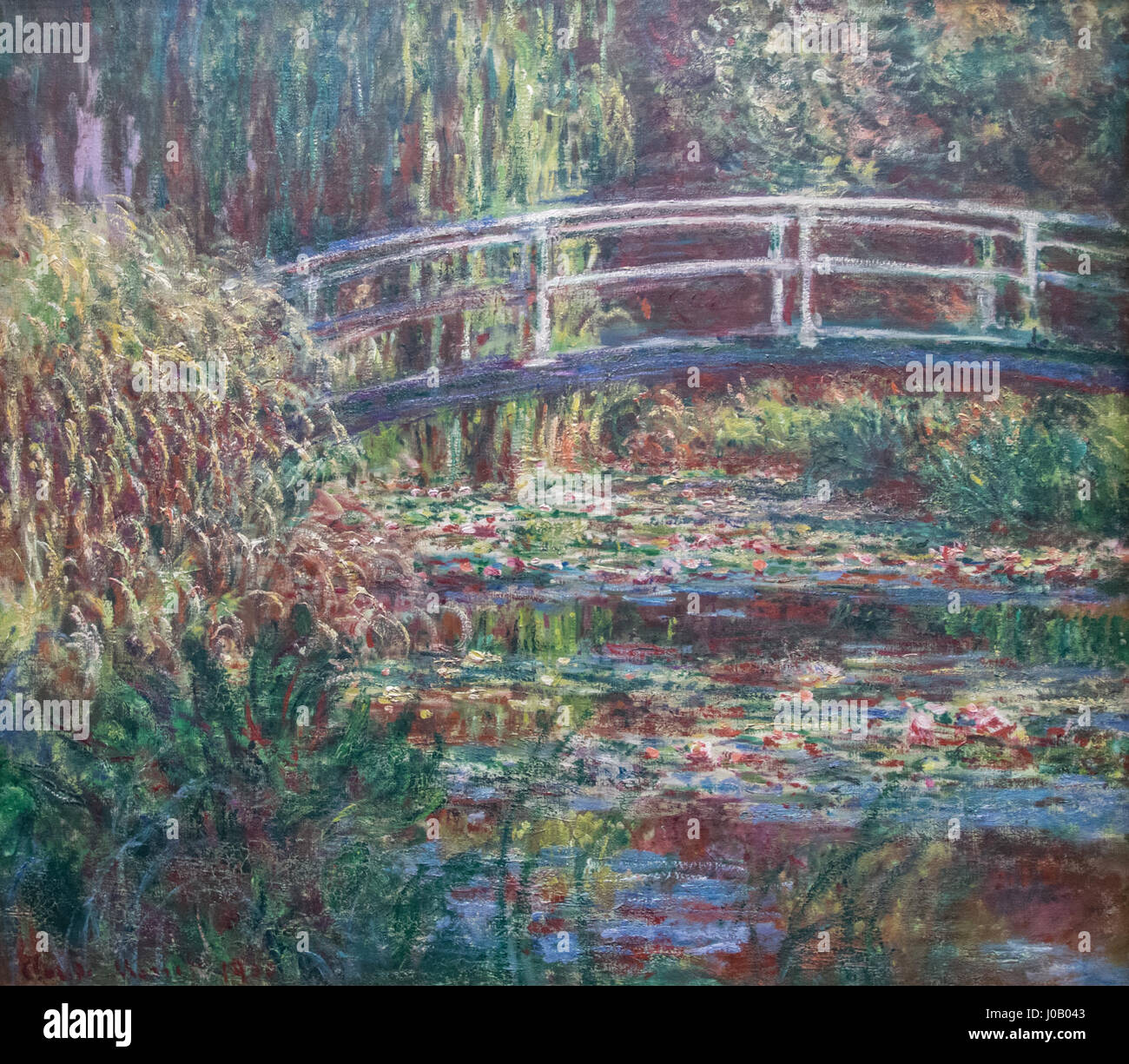 Le Bassin Aux Nymphéas, Harmonie Rose - Claude Monet Stockfoto