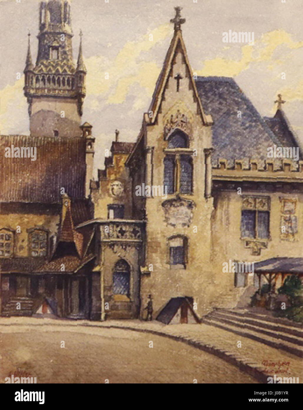 Das Bild Adolf Hitlers im Standesamt in München stellt den NS-Führer in einem formalen Umfeld dar. Dieses Foto dokumentiert einen wichtigen Moment in der frühen NS-Geschichte. Stockfoto