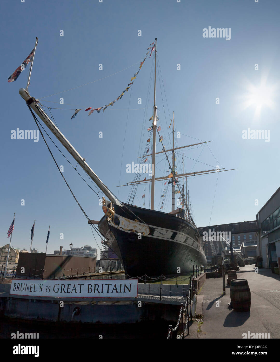 SS Großbritannien Bristol. Stockfoto