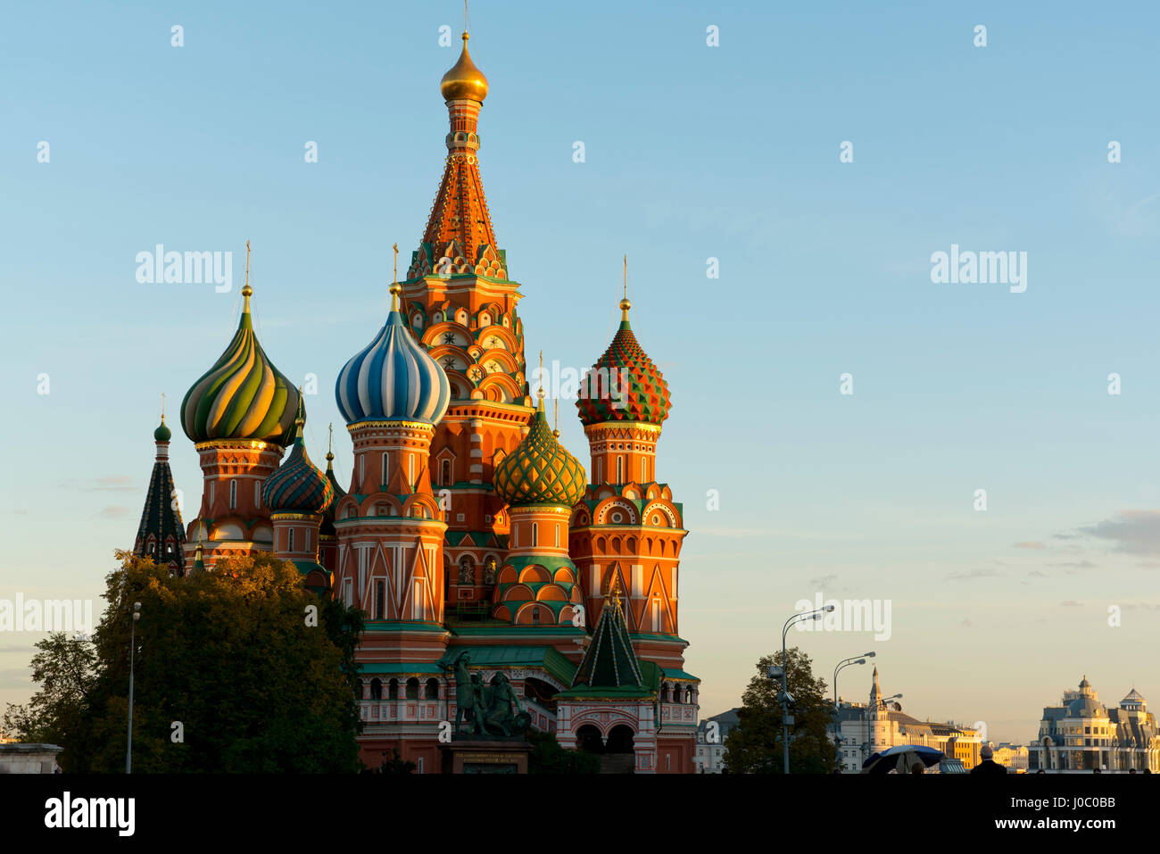 Basilius Kathedrale, UNESCO-Weltkulturerbe, Moskau, Russland Stockfoto
