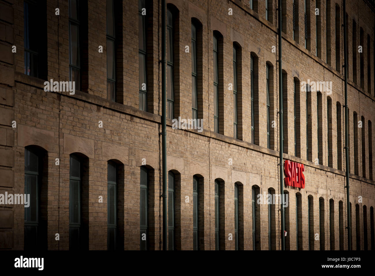 Salz ist Mühle, Saltaire, Bradford, West Yorkshire Stockfoto