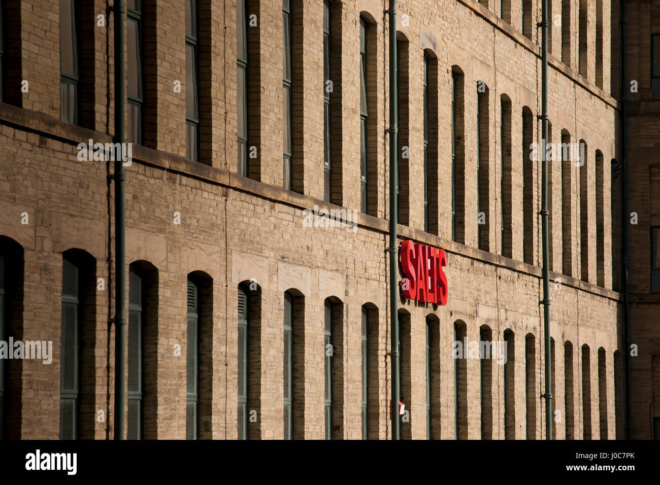 Salz ist Mühle, Saltaire, Bradford, West Yorkshire Stockfoto