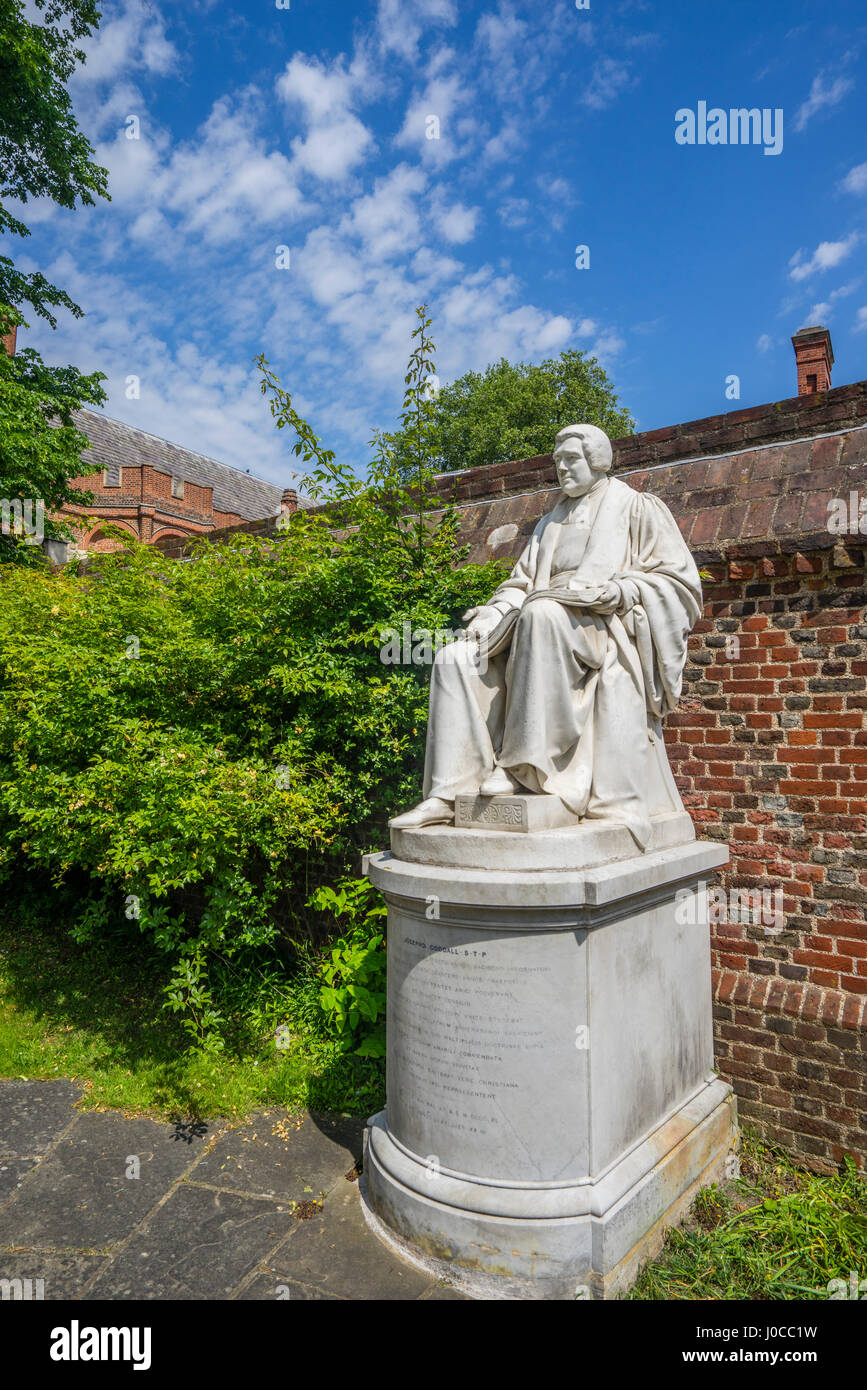 Vereinigtes Königreich, England, Berkshire, Eton, Denkmal Jospeph Goodall, Schulleiter und Provost von Eton College Stockfoto