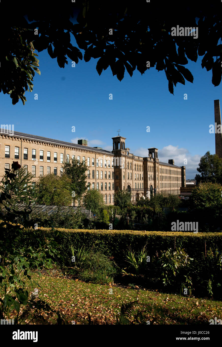 Salz ist Mühle, Saltaire, Bradford, West Yorkshire Stockfoto