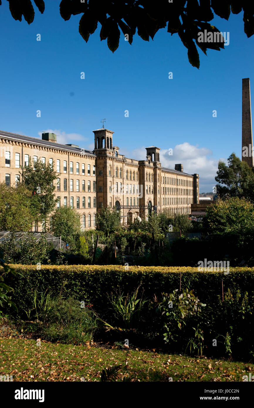 Salz ist Mühle, Saltaire, Bradford, West Yorkshire Stockfoto