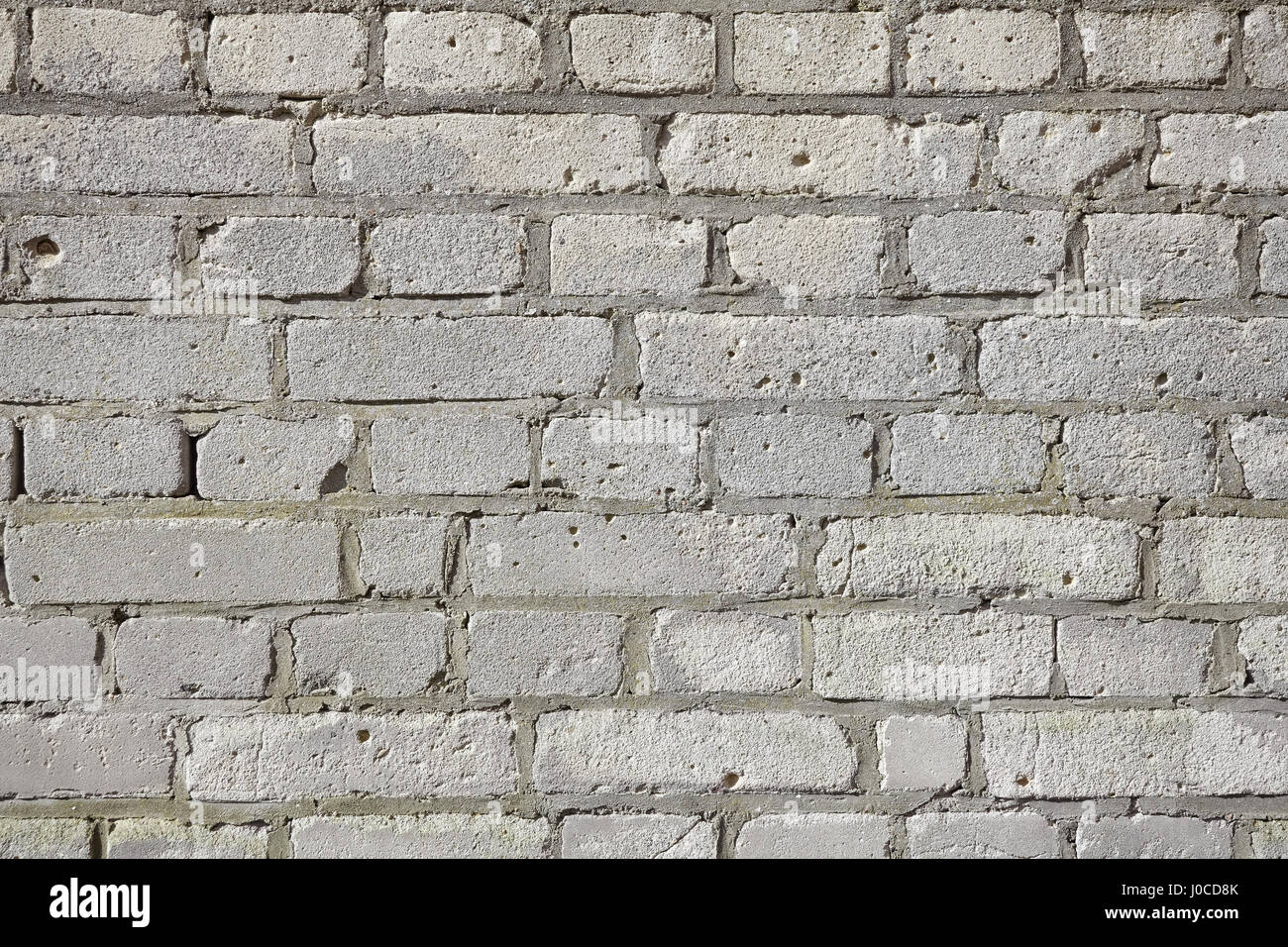 Bild eines alten grauen verwitterten Mauer, Hintergrund oder Textur. Stockfoto