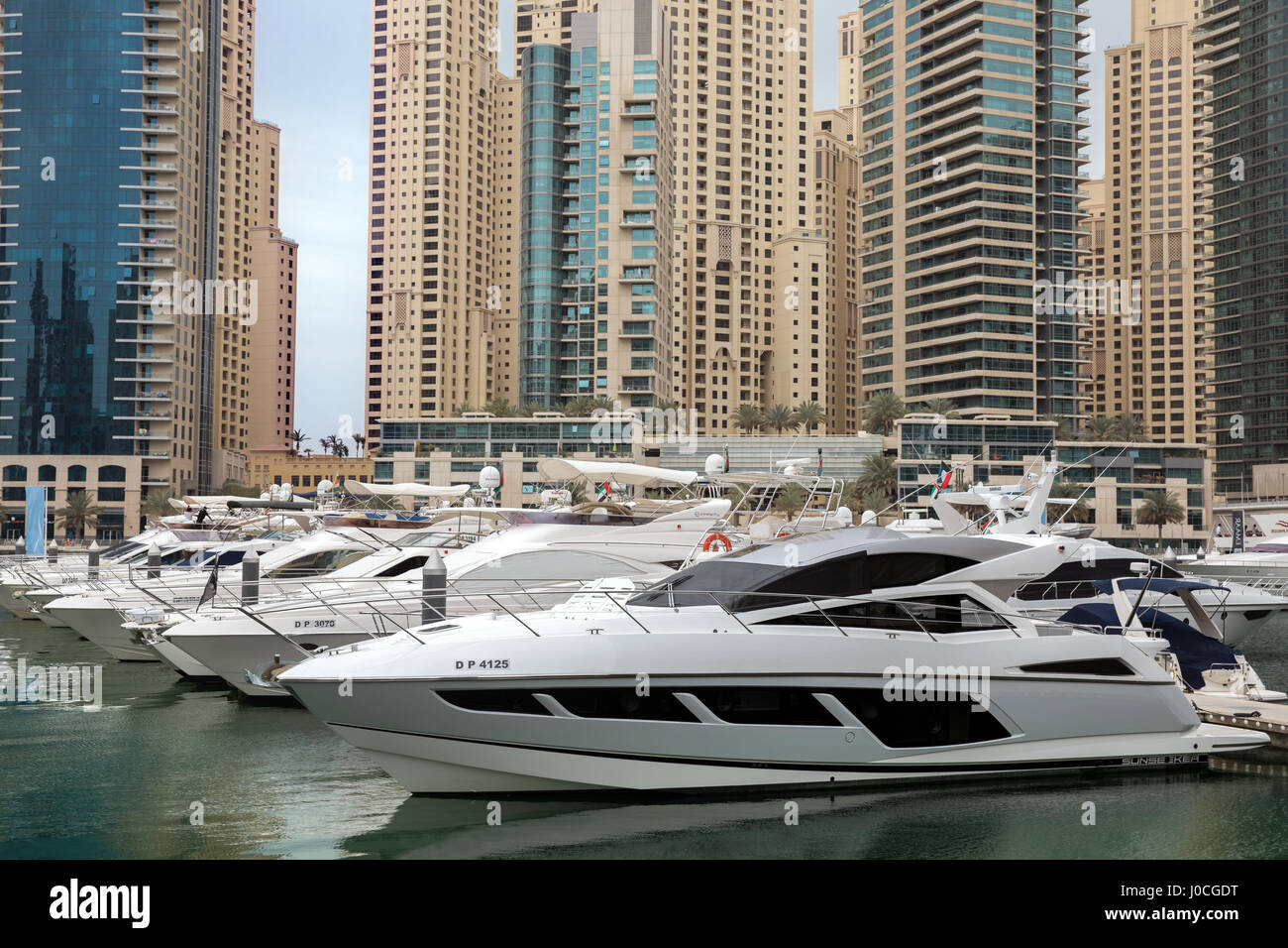 Dubai Marina, Dubai Stockfoto