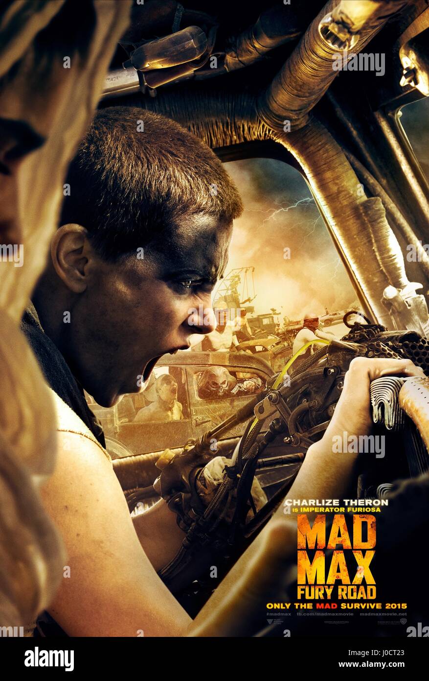 Charlize Theron Poster Als Imperator Furiosa Filmtitel Mad Max Stockfotos Und Bilder Kaufen Alamy