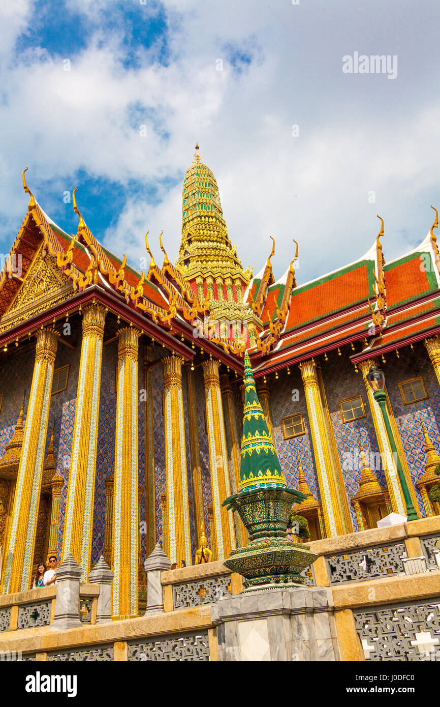 Tempel des Smaragd Buddha, Thailand Stockfoto