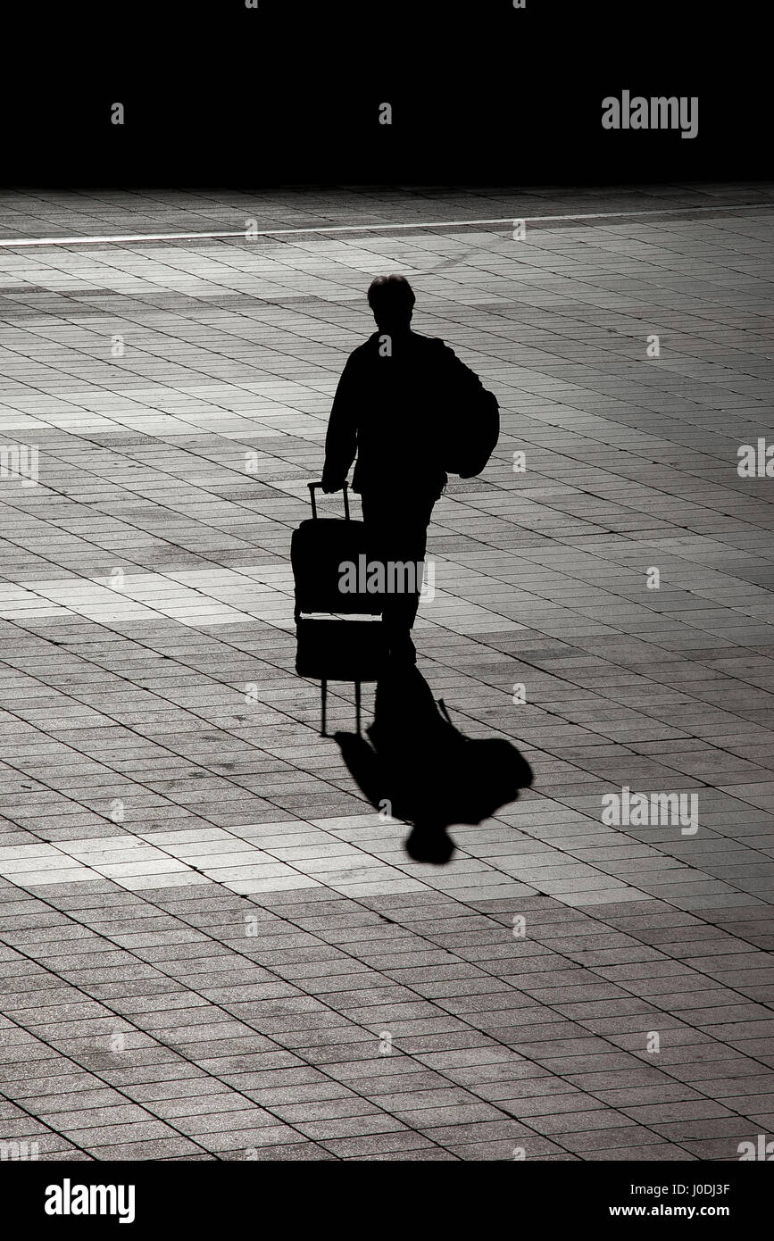 Nach Hause kommen Stockfoto